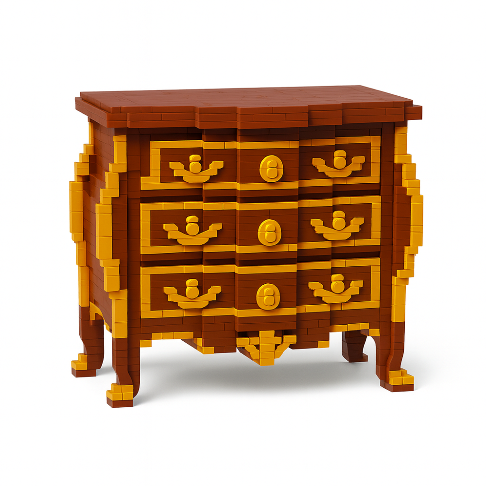la commode en légo