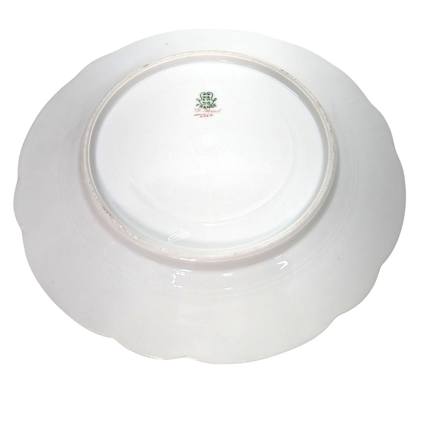 Assiettes en porcelaine maîtres porcelainiers Limougeauds 44 pièces