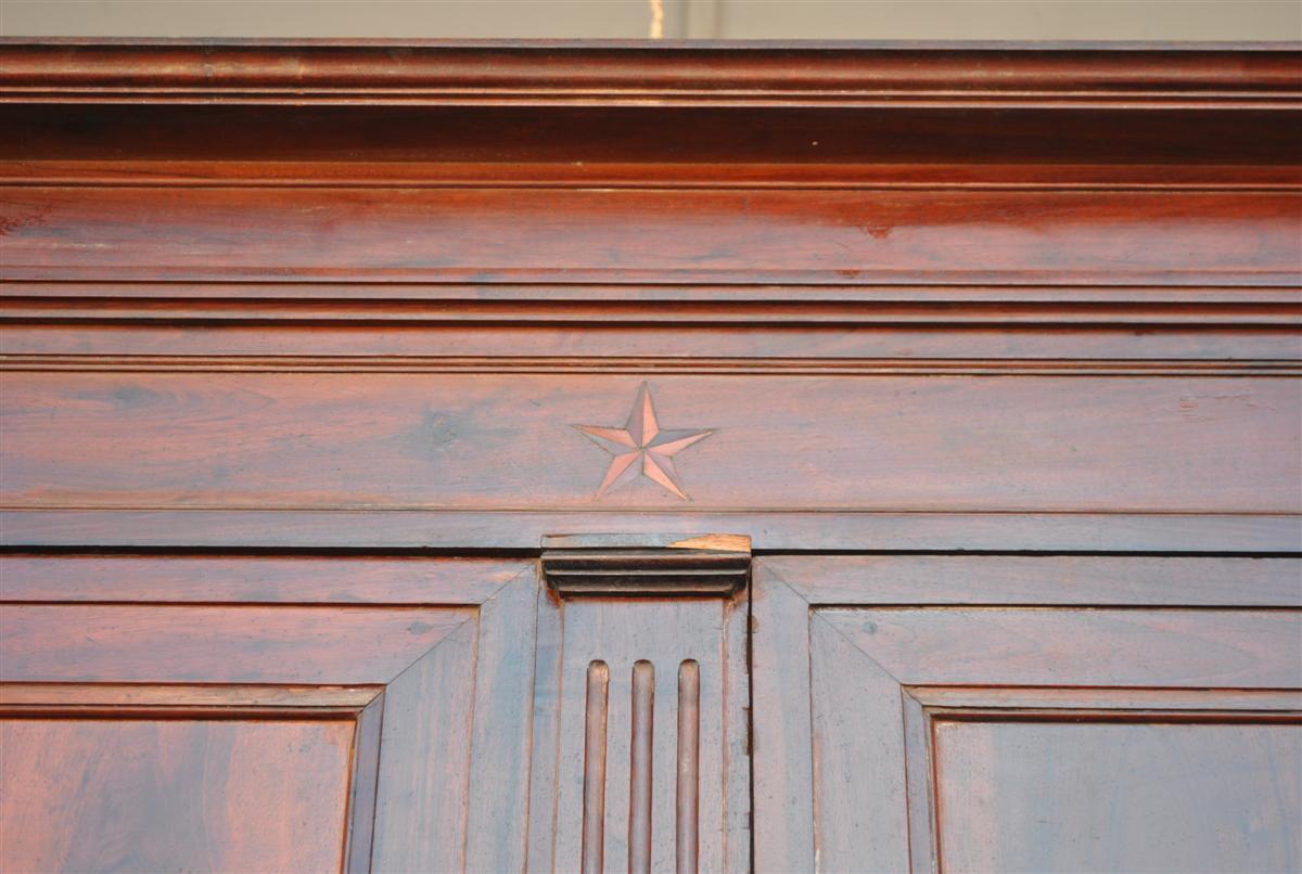 Armoire Louis XVI époque XVIIIème en acajou