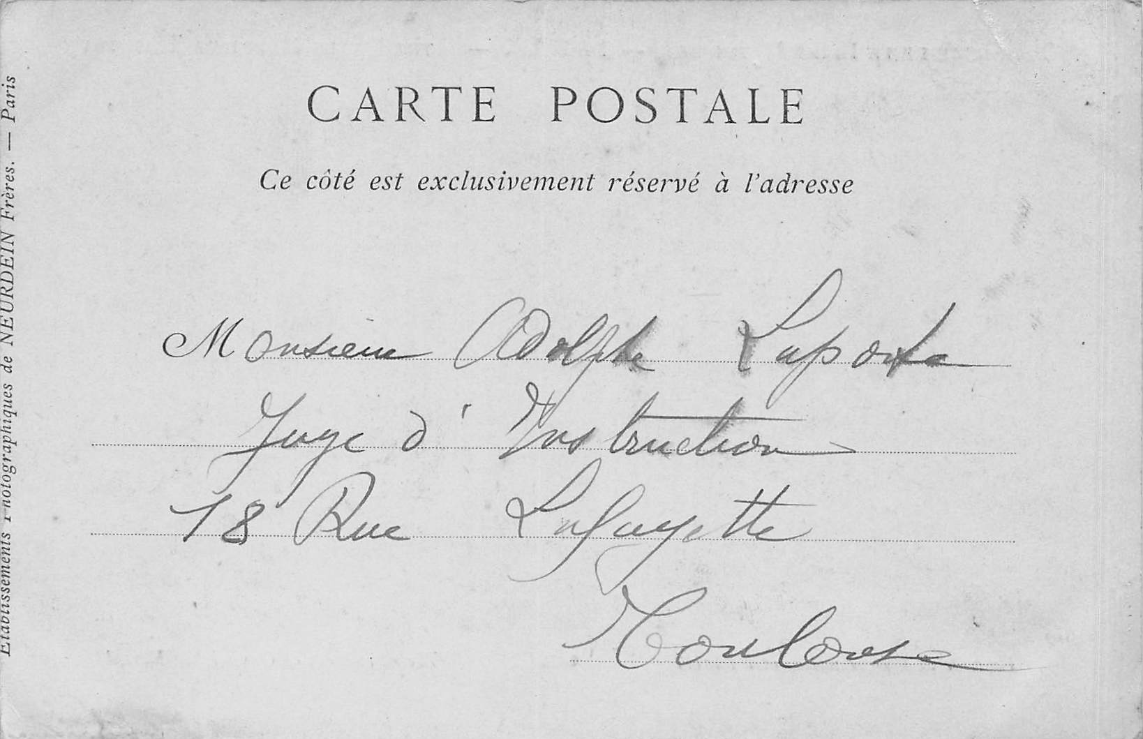 Carte postale ancienne - Bayeux, tapisserie de la reine mathilde