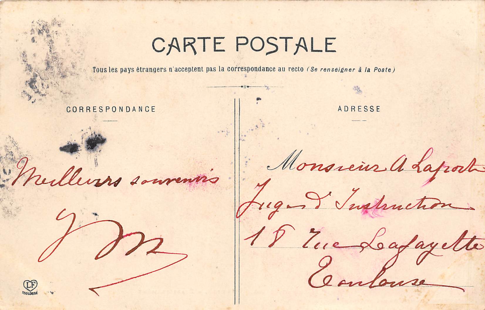 Carte postale ancienne - Source communale d'Alet (Aude) établissement. 
