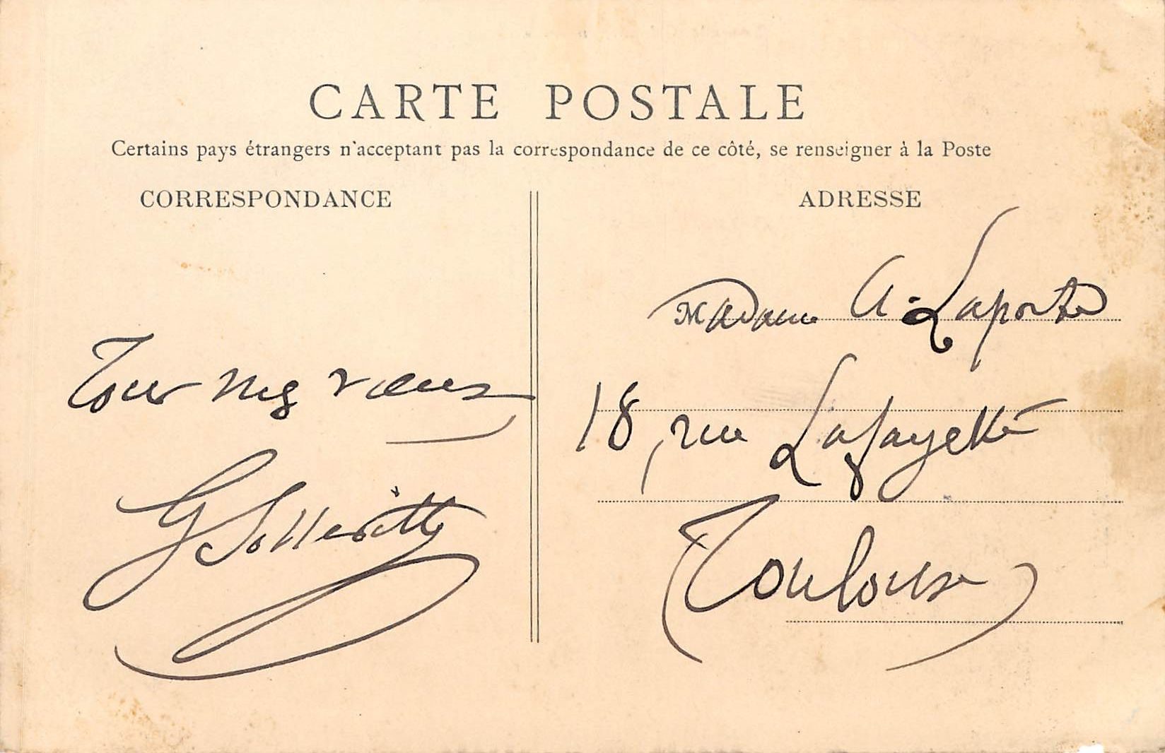Carte postale ancienne - Bordeaux la tour Saint Michel