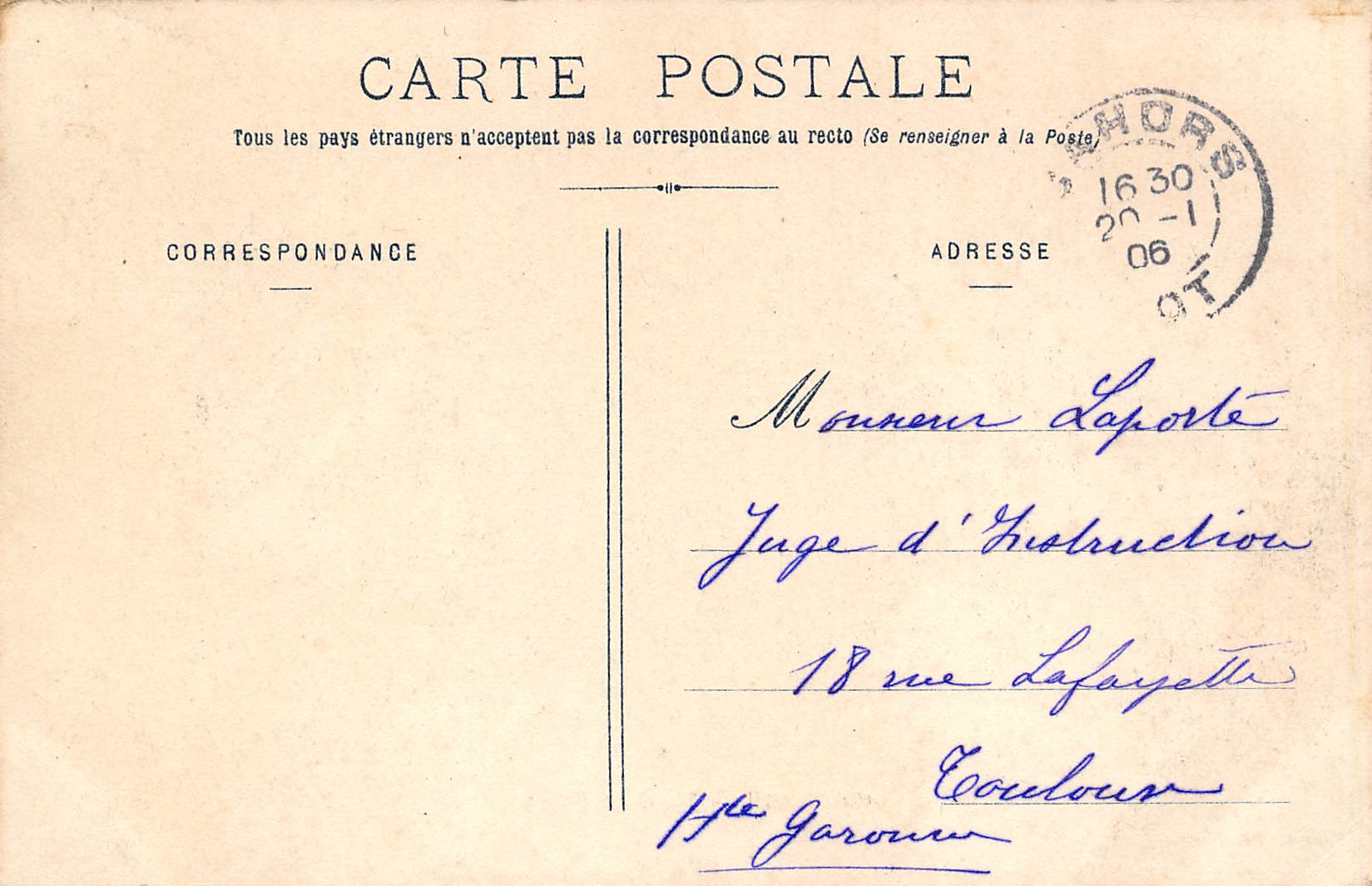 Carte postale ancienne - Cahors, vue de l'Est