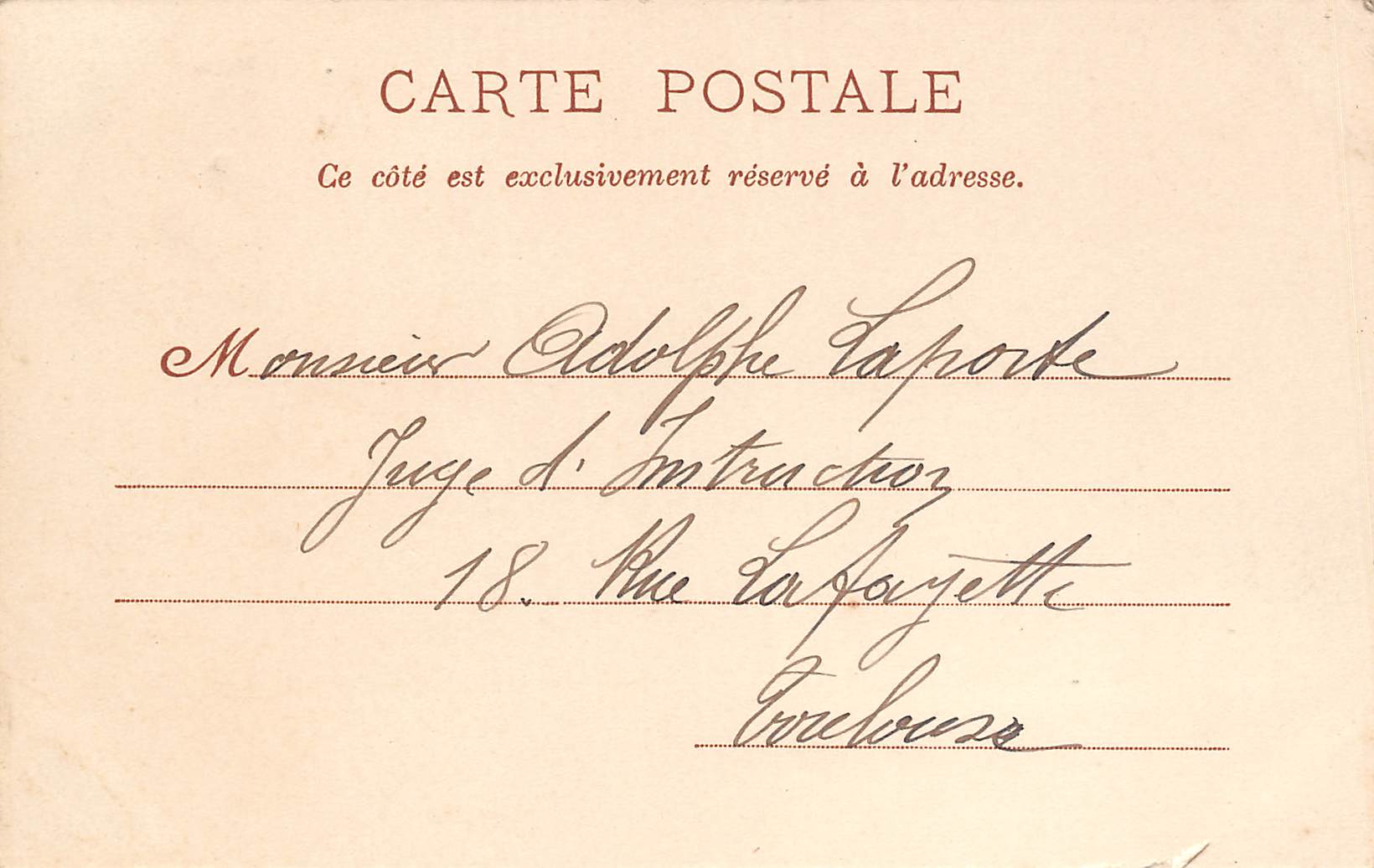 Carte postale ancienne - Montauban, le château Montauriol