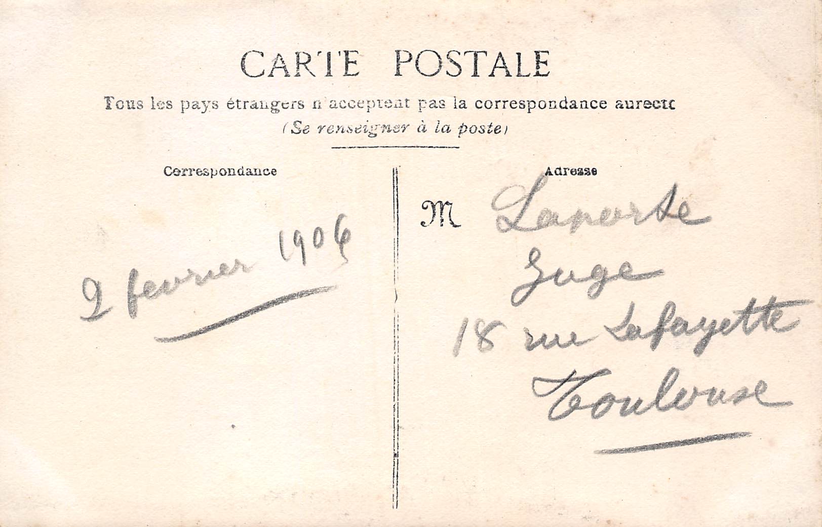Carte postale ancienne - photo de notables en famille vers 1900 