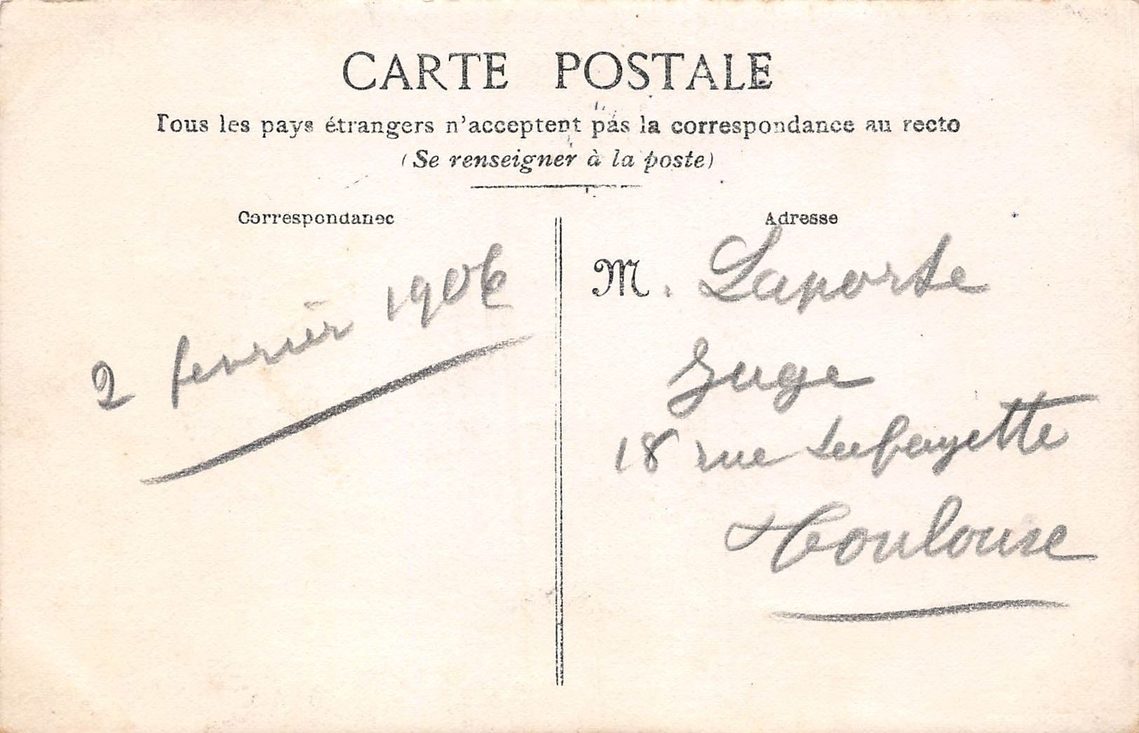 Carte postale ancienne - Carte photo petit pont de bois (31)