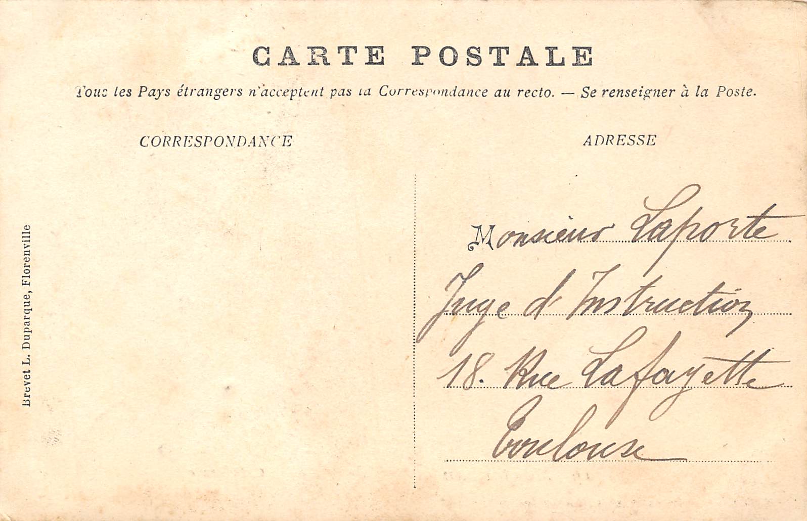 Carte postale ancienne - Montauban, la cathédrale
