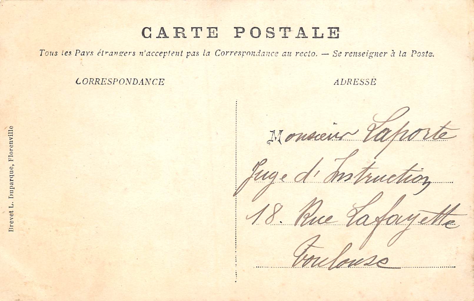 Carte postale ancienne - Montauban, l'hôtel de ville
