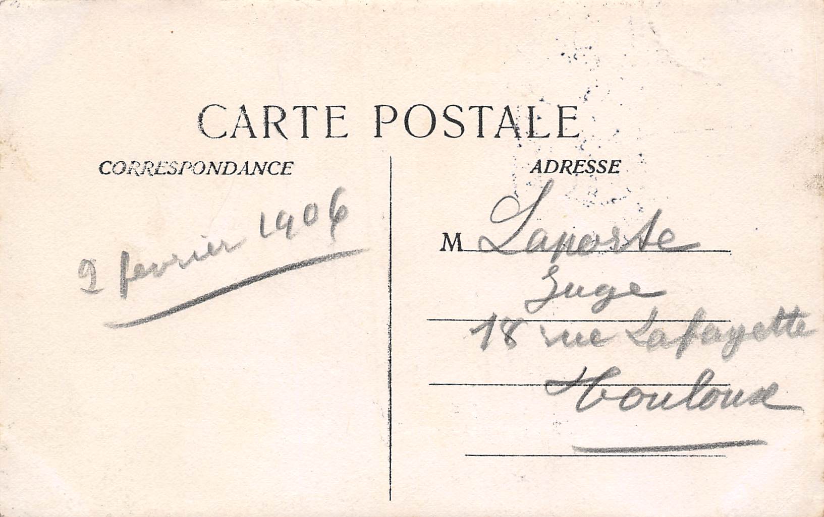 Carte postale ancienne - Homme au petit pont de bois (31)