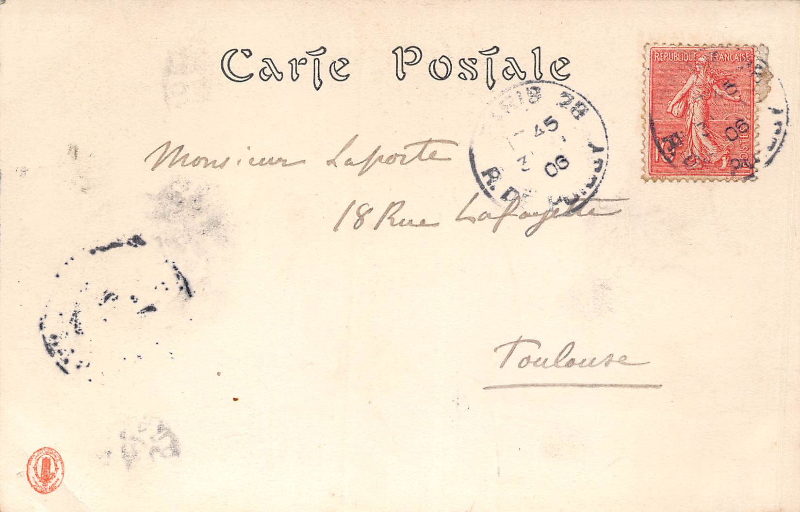 Carte postale ancienne - Paris, lycée Henri IV - Le cercle