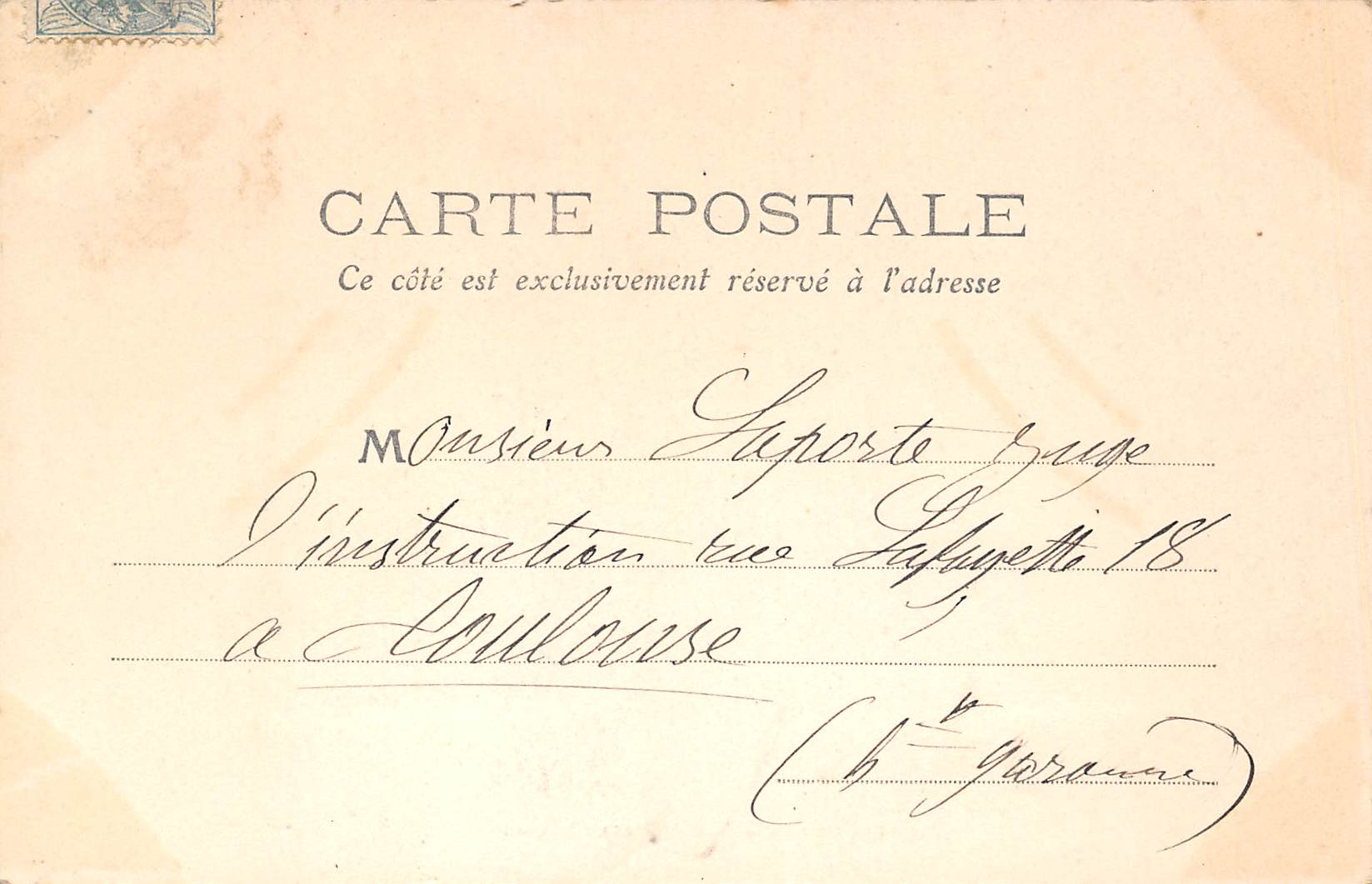 Carte postale ancienne - Gourdon, le vieux Château 