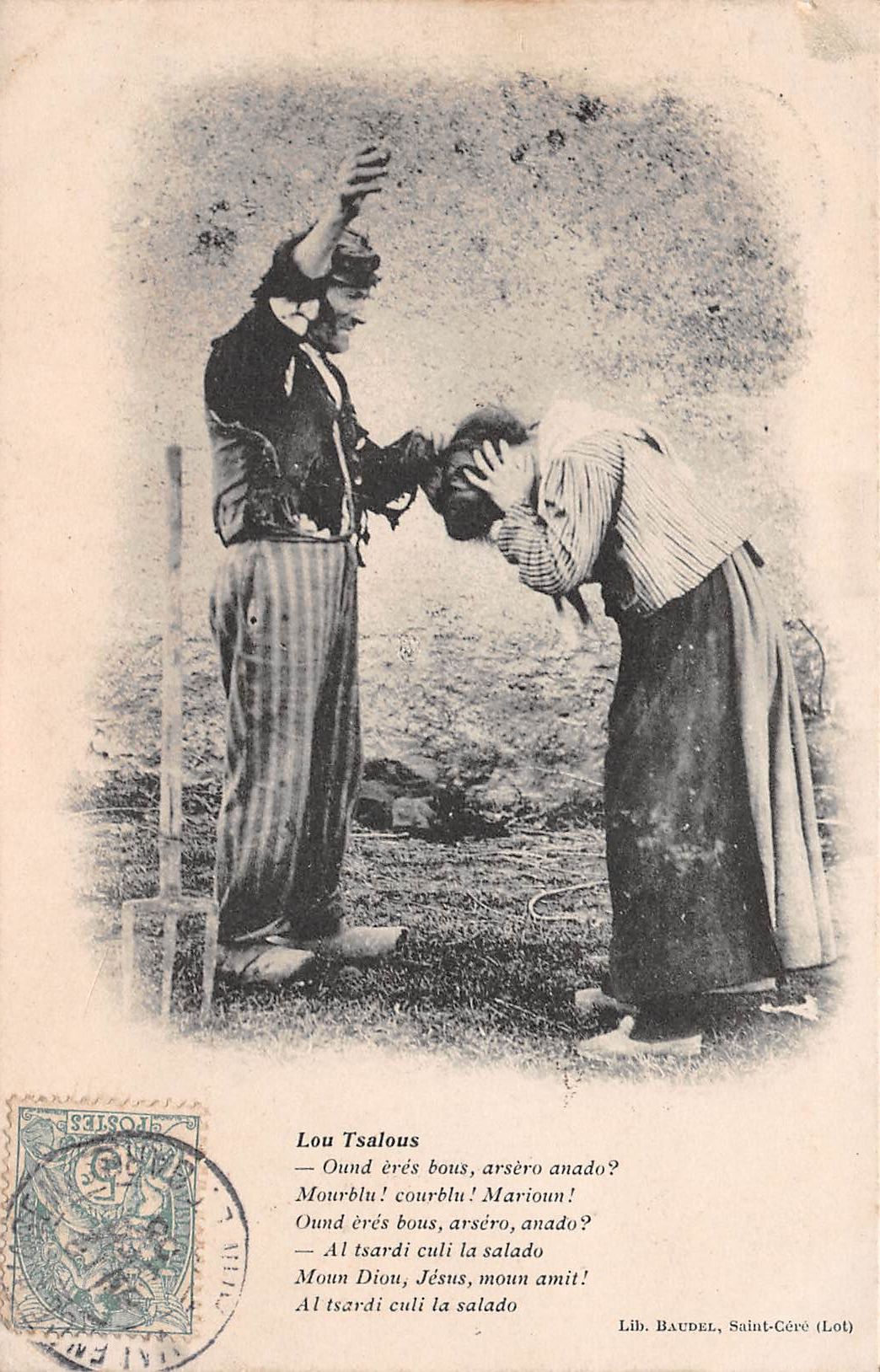 Carte postale ancienne - Saint Céré, Lou Tsalous 