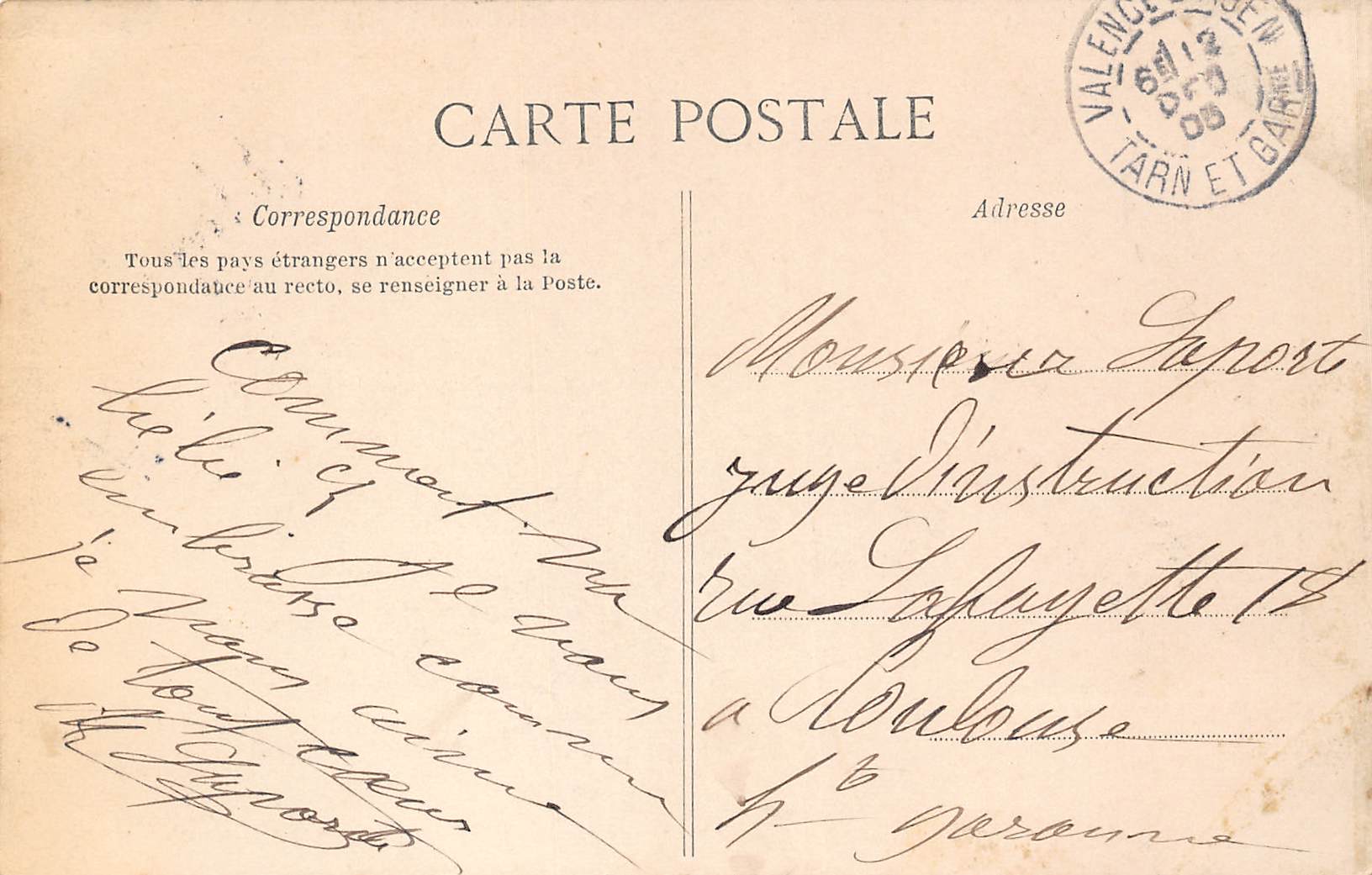 Carte postale ancienne - Sousceyrac, le portail Saint Antoine (Le lot) 