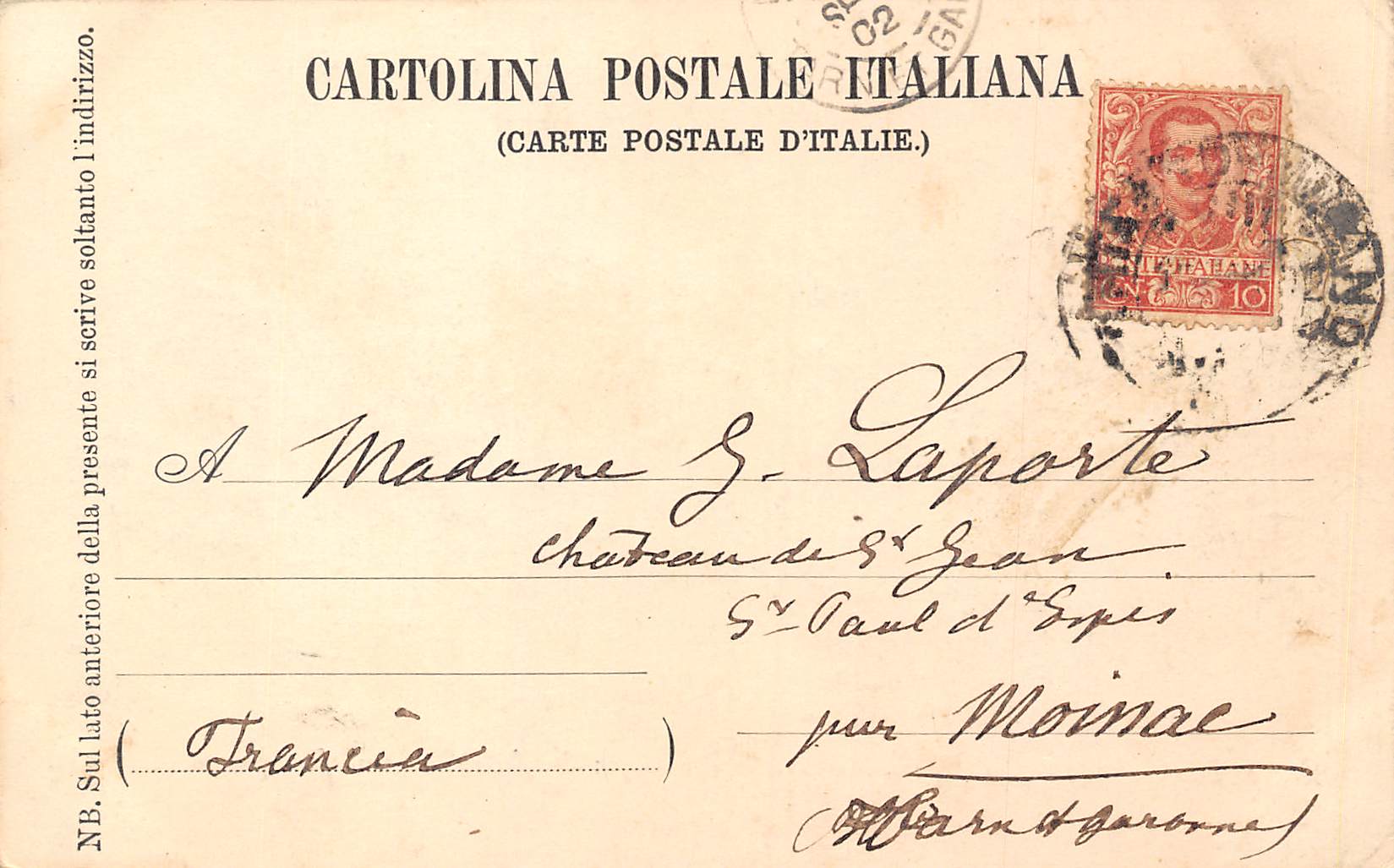 Carte postale ancienne - Italie, le lac de Côme, vue générale
