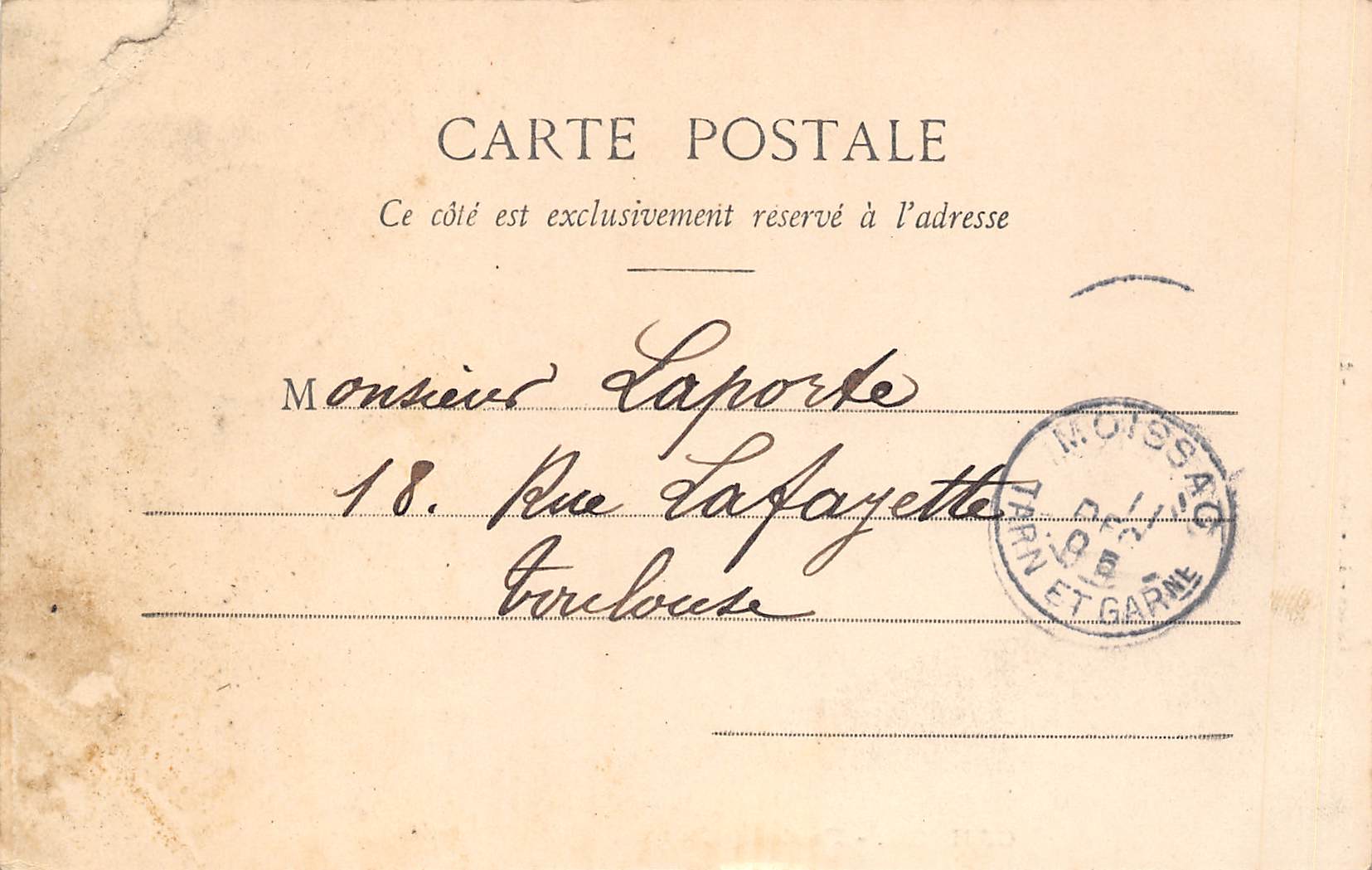 Carte postale ancienne - Cahors, la fontaine divona