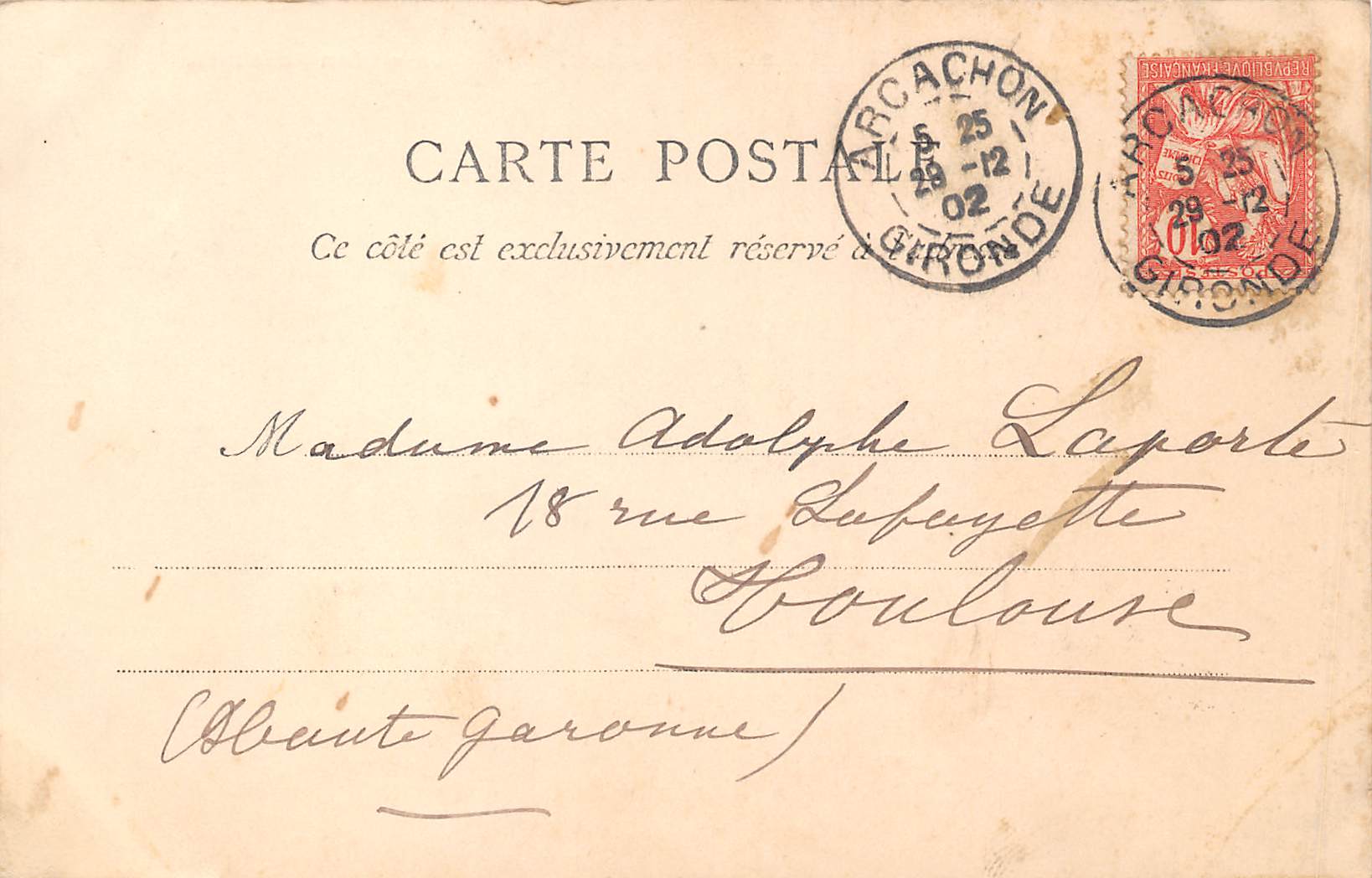Carte postale ancienne - Marine Nationale, le Léon Pauillac