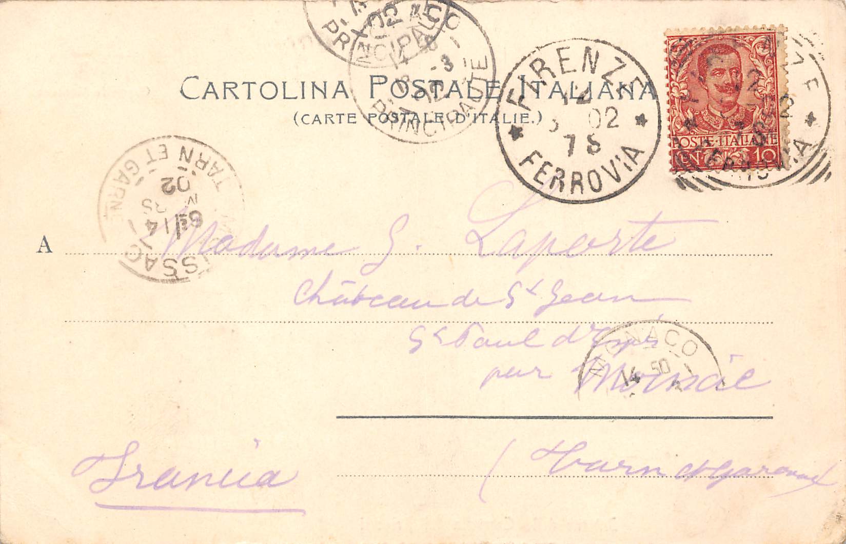 Carte postale ancienne - Italie Intérieur de la chapelle des Medicis à Florence