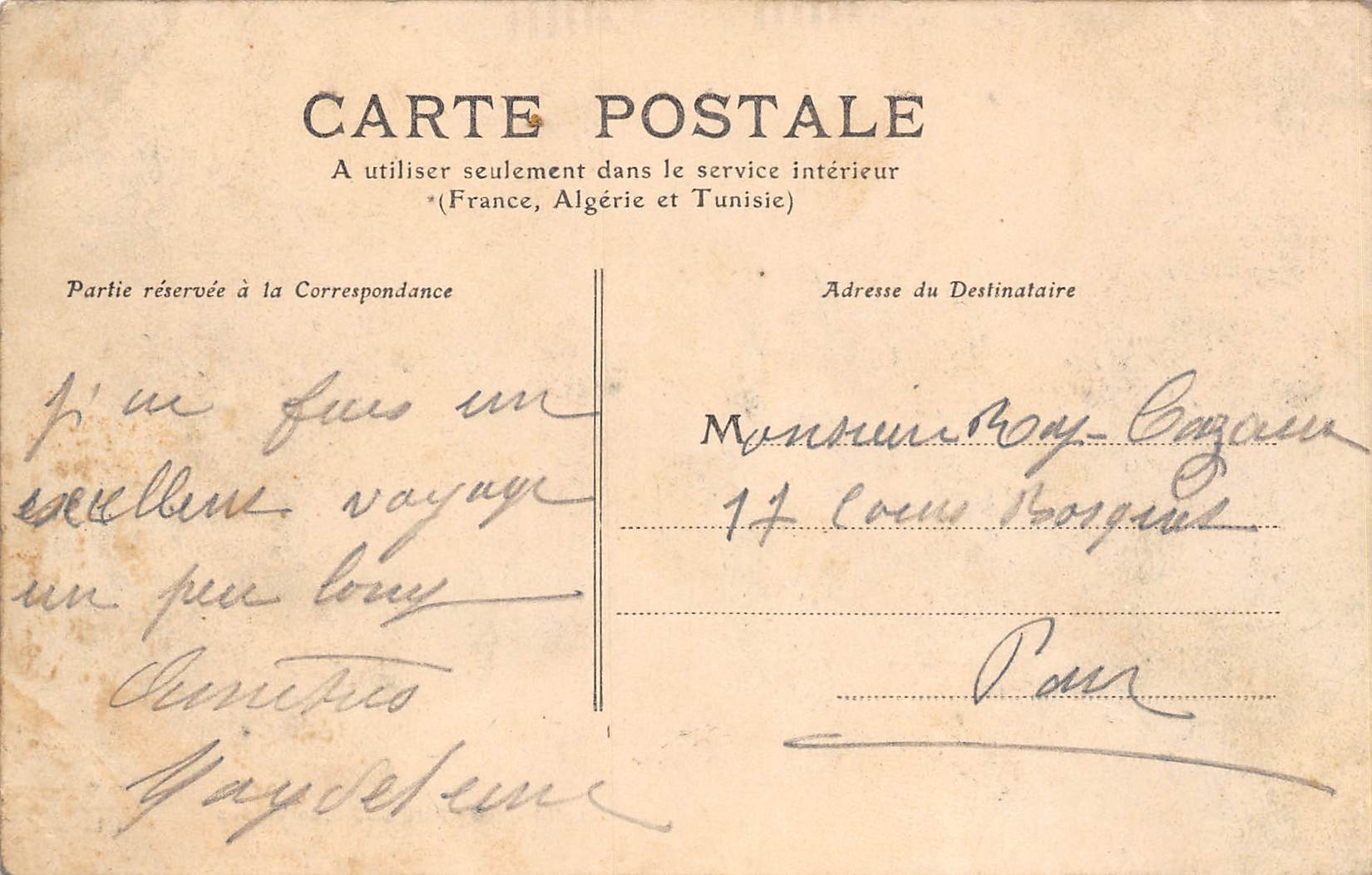 Carte postale ancienne - Aurillac, le viaduc 
