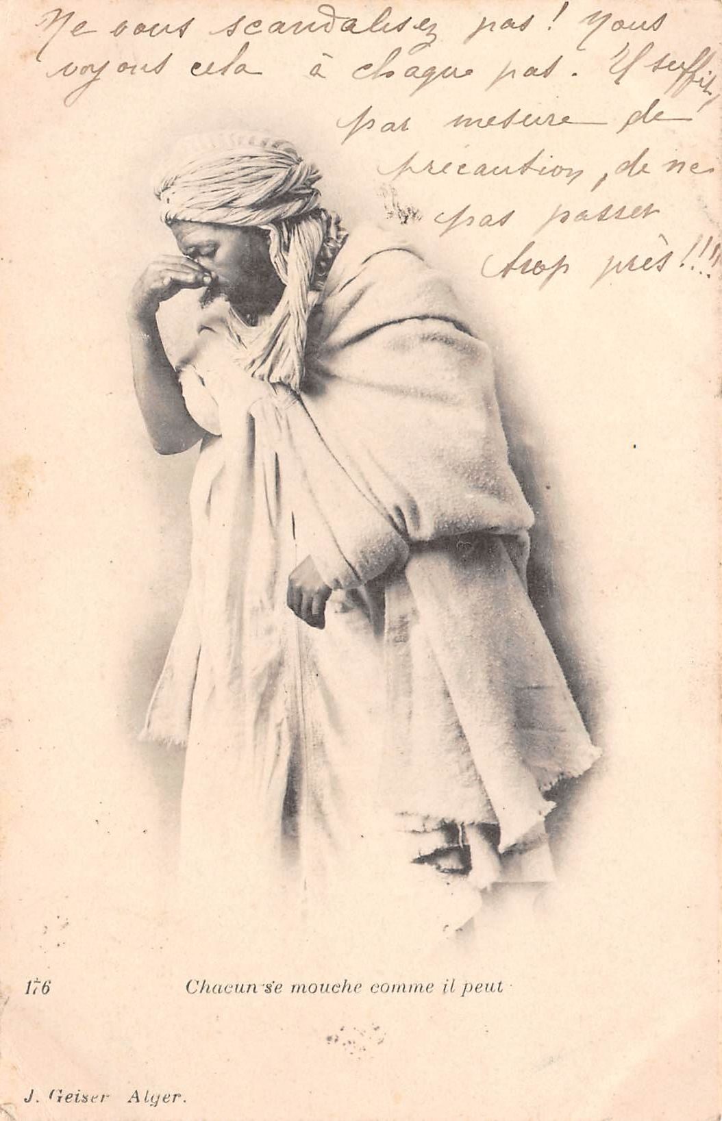 Carte postale ancienne - Algérie, Scène pittoresque 