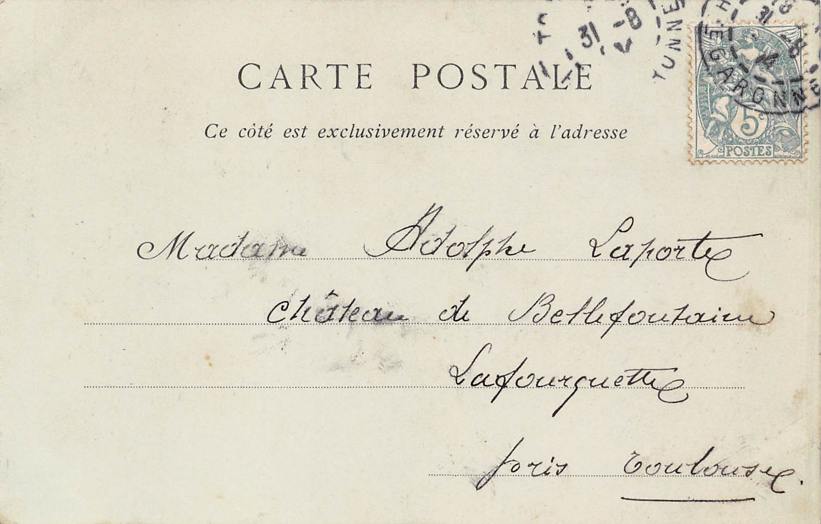 Carte postale ancienne - Toulouse, la statue de Roland