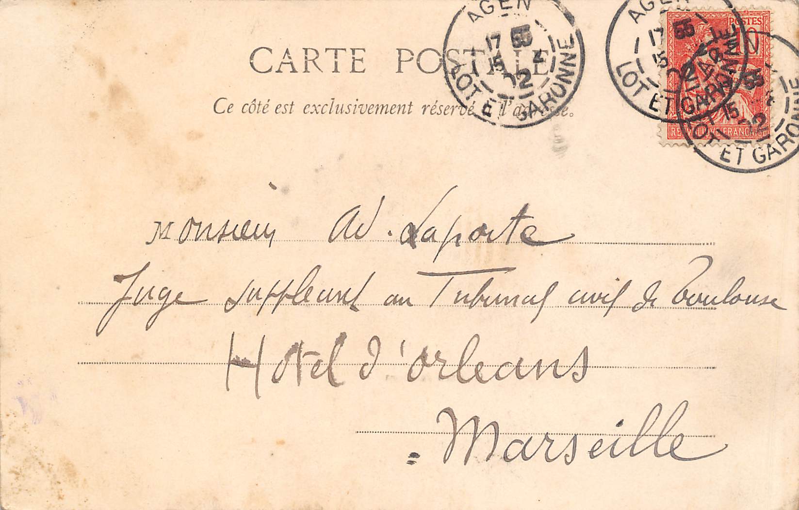 Carte postale ancienne - Biron, Chateau de Biron (24)