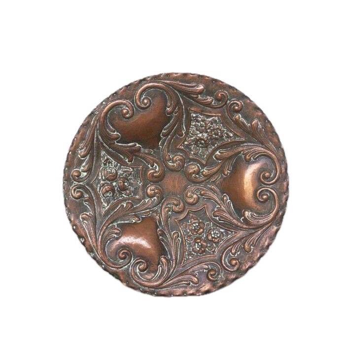 Assiette en laiton époque XIXème