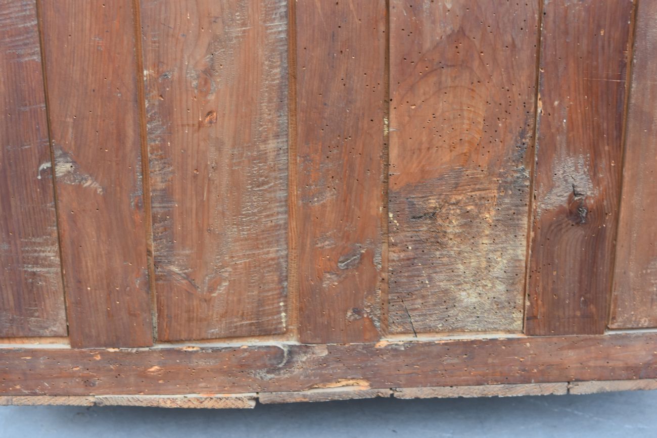 Commode arbalète galbée noyer époque XVIIIème