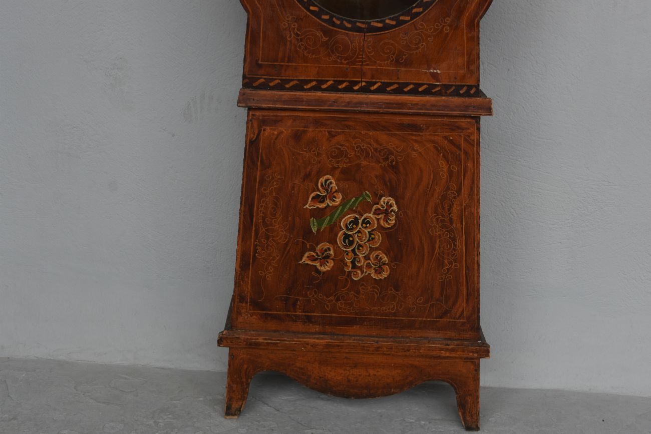 Pendule comtoise peinte époque XIXème