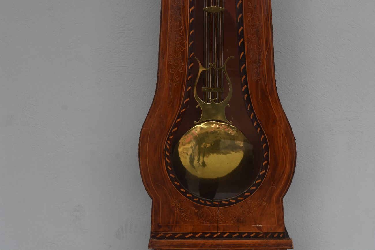 Pendule comtoise peinte époque XIXème