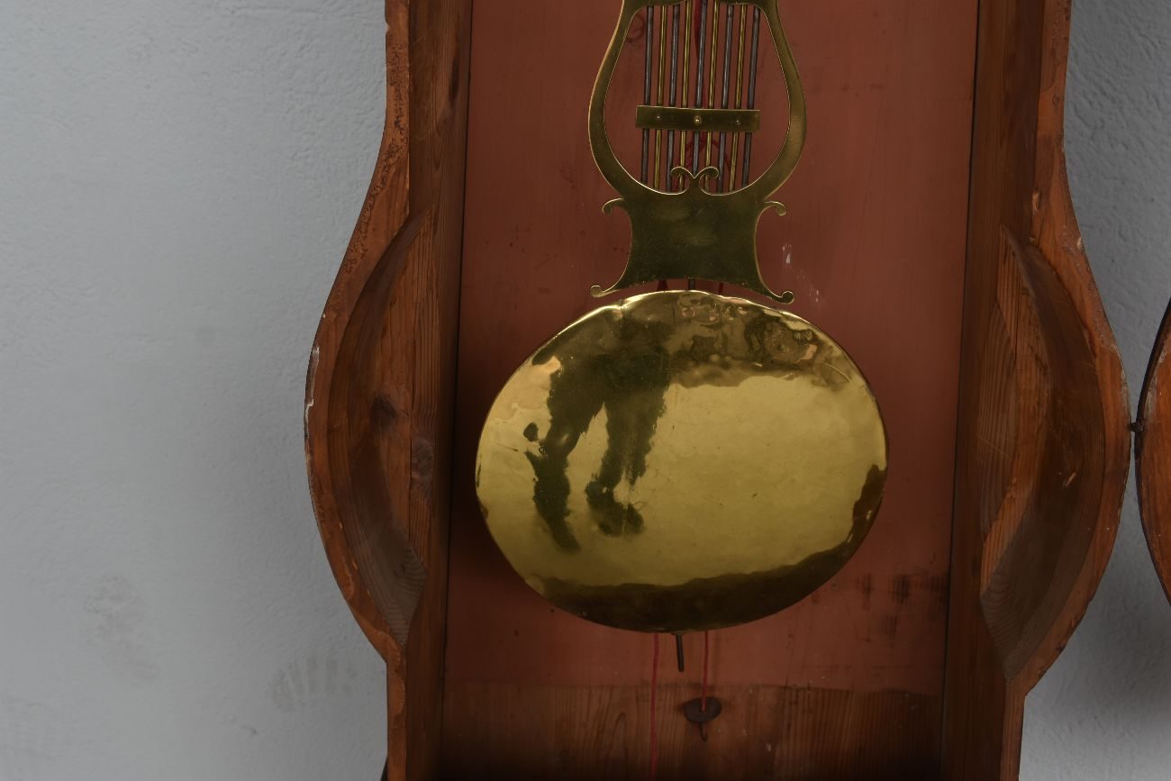 Pendule comtoise peinte époque XIXème