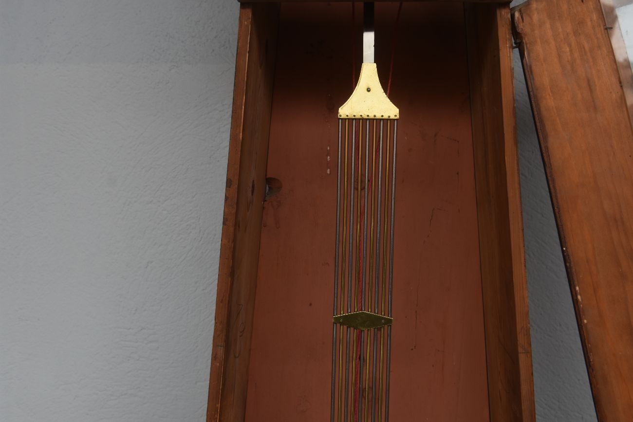 Pendule comtoise peinte époque XIXème
