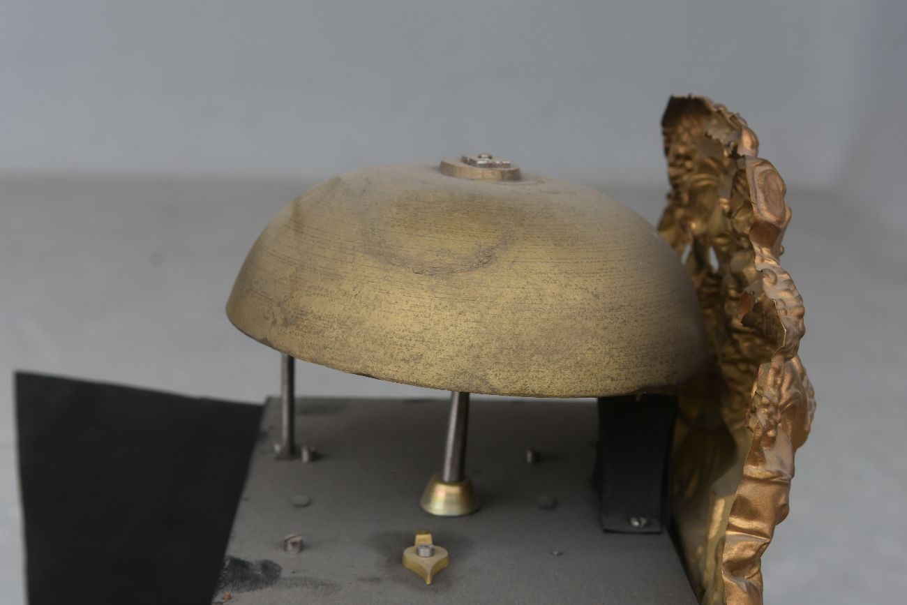 Pendule comtoise peinte époque XIXème
