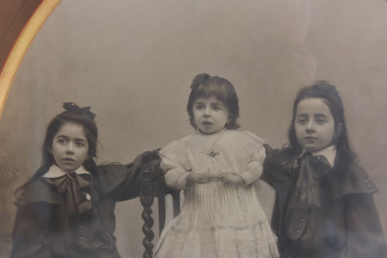 Photo Portrait d'enfants époque fin XIXème