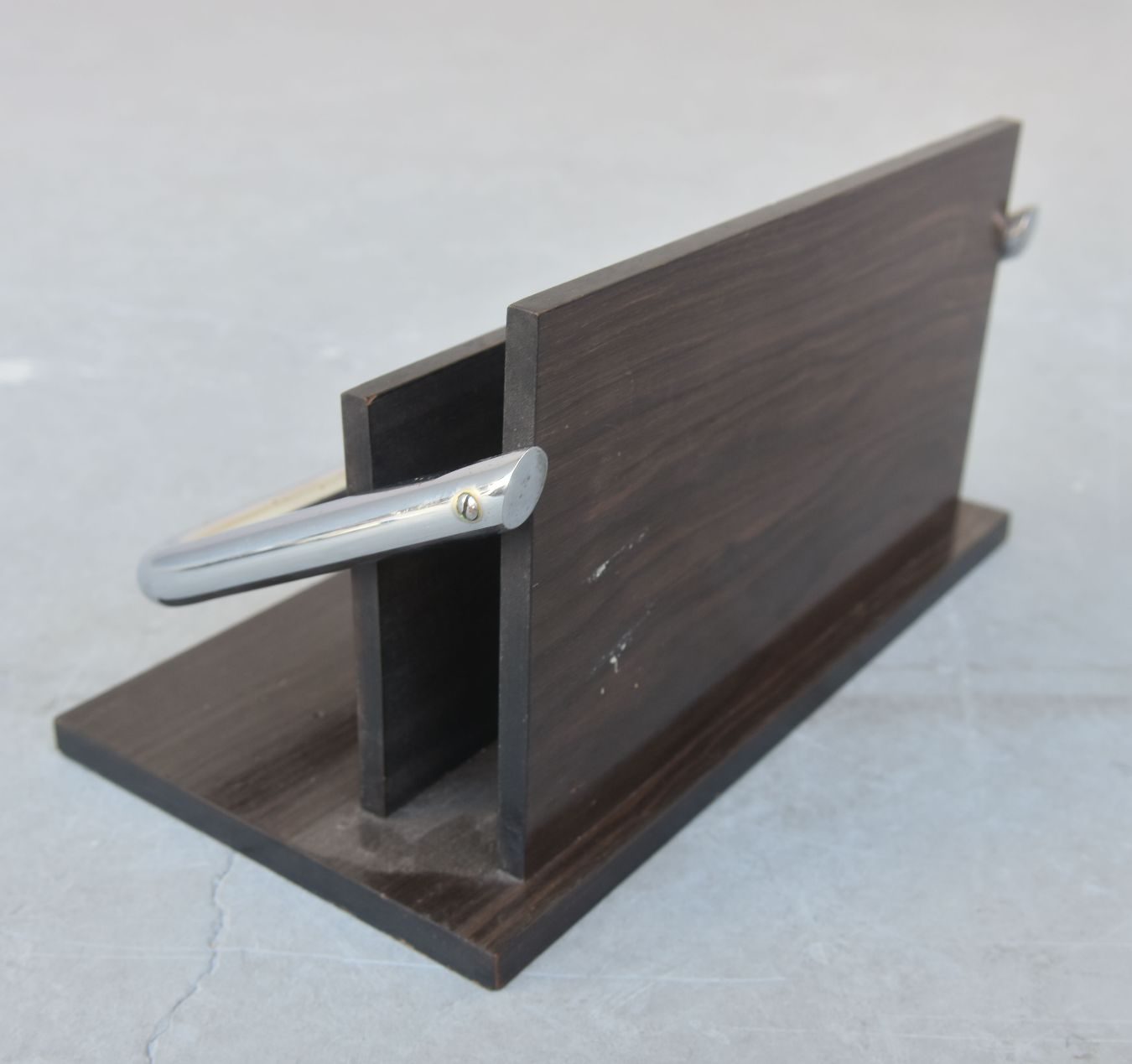 Porte lettre et set de bureau en macassar Art déco 1930