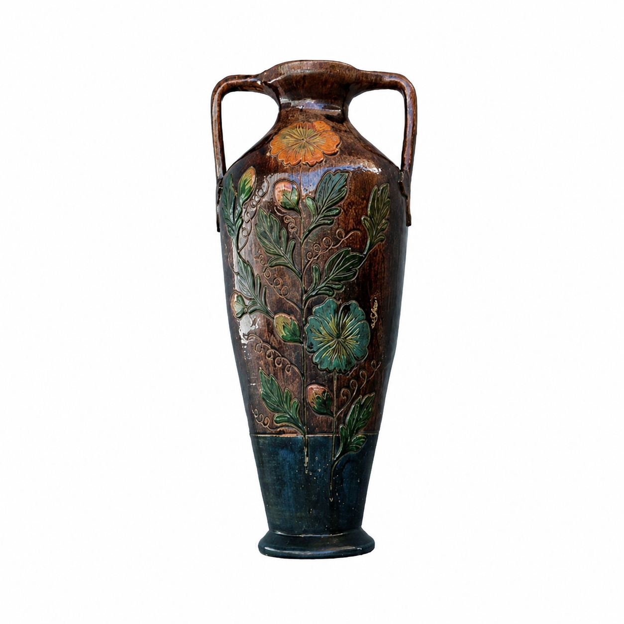 Vase en céramique vernissée 1940