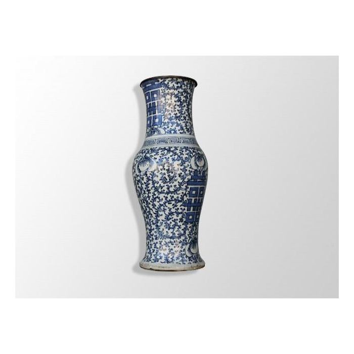 Pied de lampe chinoise