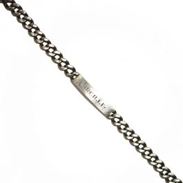 Bracelet Gourmette Argent Prénom 'MIREILLE' - Style Vintage Années 70, Bijou Occasion Authentique