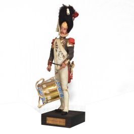 Soldat De Plomb Napoléonien - Fusilier Ier Empire - Marcel Riffet Peint à La Main - Occasion