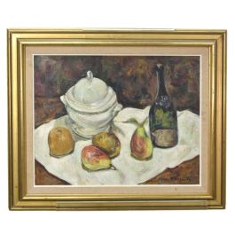 MARSEILLEANTIQUITES Nature morte aux oranges et aux poires par Pierre