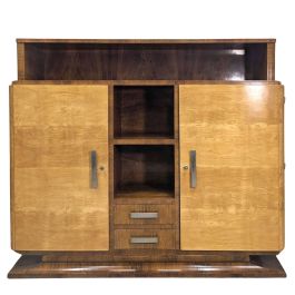 bibliothèque d'époque art déco
