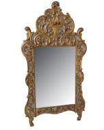 Miroir de Beaucaire provençal bois doré