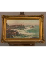 Huile sur panneau de Gilbert Galland (61,5x36)