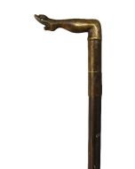 Canne de collection curiosa 1892 en bronze