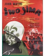 Affiche de cinéma des années 60 Iwo Jima