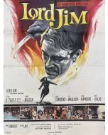 Affiche de cinéma des années 60 Lord Jim