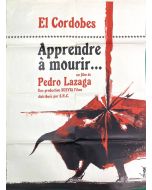 Affiche de cinéma des années 60 apprendre à mourir 