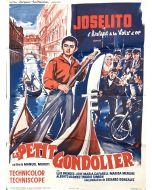 Affiche de cinéma des années 60 Joselito est le petit gondolier
