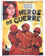 Affiche de cinéma des années 60 War Hero de Burt Topper