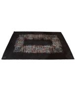 Tapis vintage années 70 motifs abstraits par Maurice André 