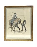 Gravure circassienne Toulouse Lautrec 